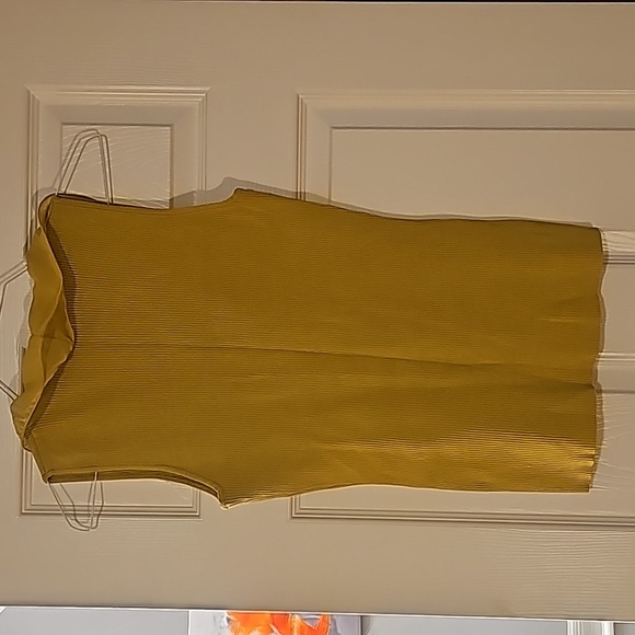 Womens ADRIENNE VITTADINI Sleeveless Sweater. Lime Green. Size Large. - Picture 5 of 8